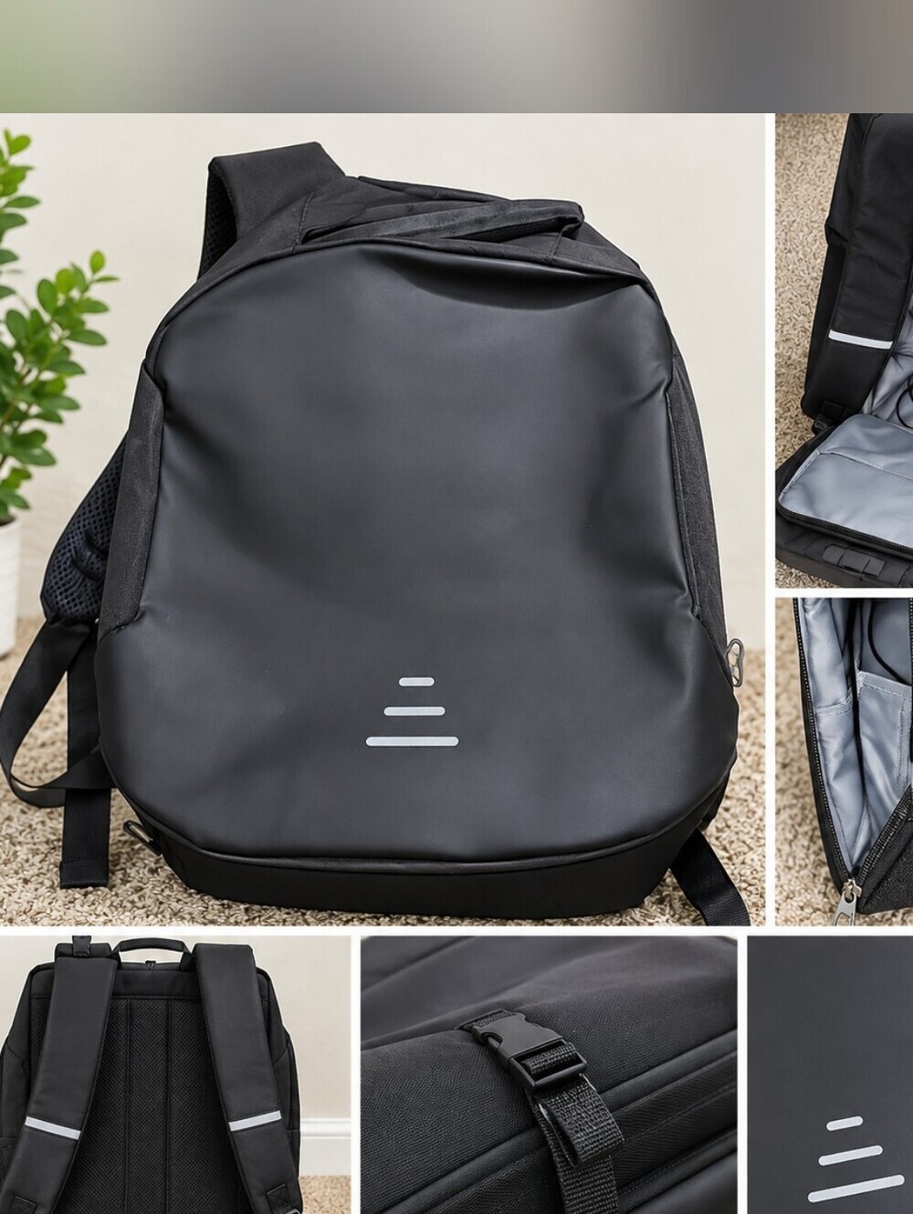 Anit-Theft Backpack With Charging Port